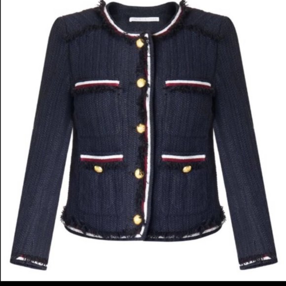 Veronica Beard Eclipse Tweed Blazer - Picture 3 of 13